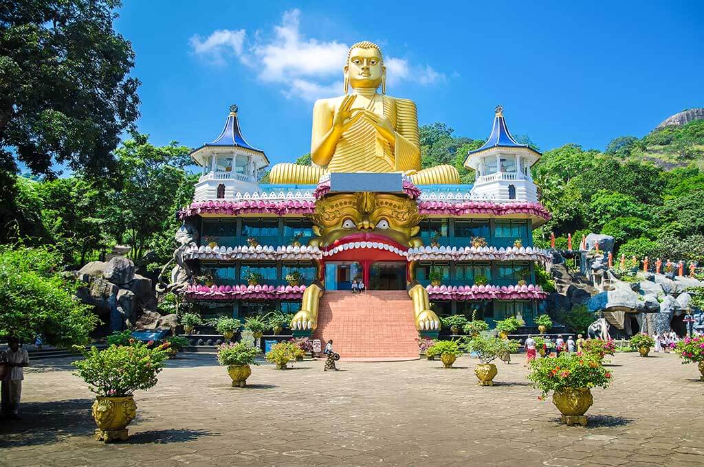 Felsentempel in Dambulla - Sri Lanka