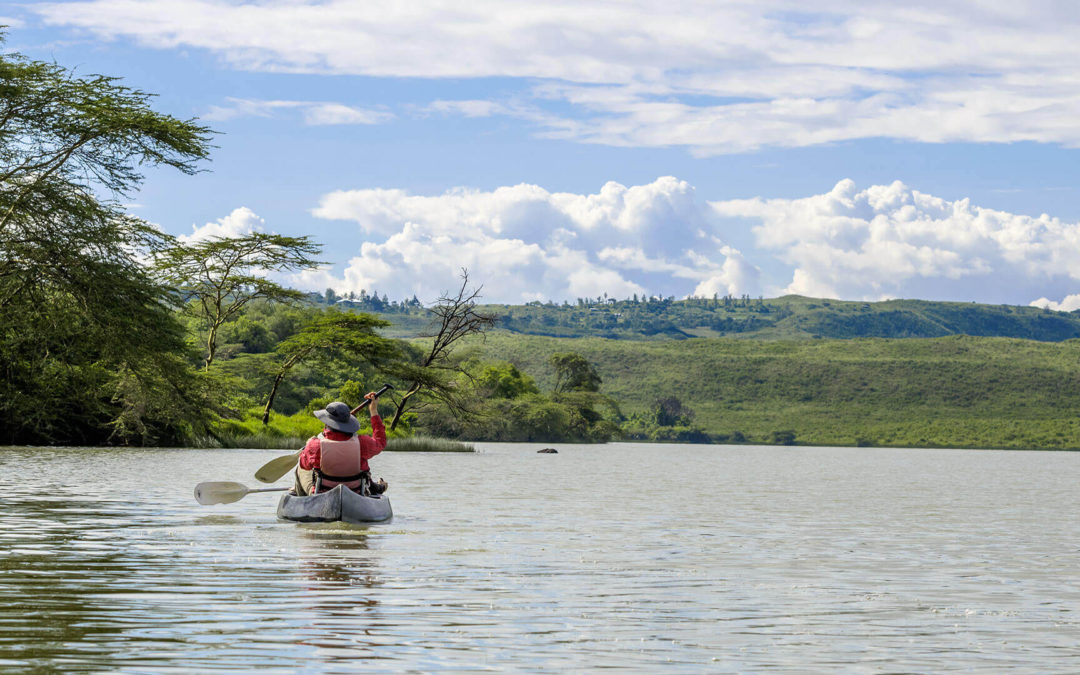 Kanu Safari im Arusha Nationalpark